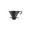 HARIO V60 Metal Coffee Dripper, 14-cup capacity, Matte Black, VDMR-02-MB