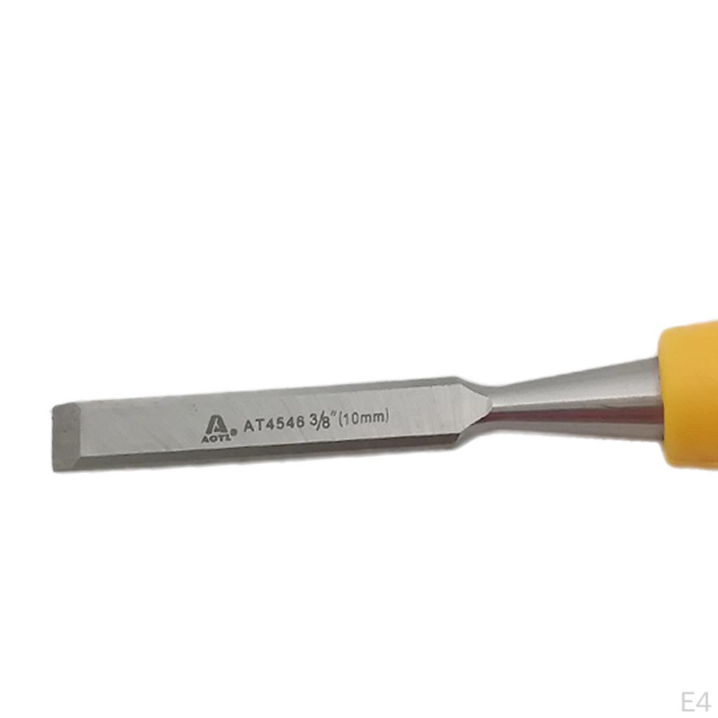 Chisels Plastic Handle Woodworking 8 Sizes Tools