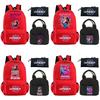 3-teiliges/Set Anime Cartoon bedruckter Rucksack mit Umhängetasche und Federmäppchen für Teenager, Schüler, Jungen, Mädchen, Schultasche, große Kapazität, wasserdicht, Buchrucksack, Geschenk