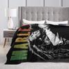 Bob Marley Reggae Ajax  Fleece Blanket Rasta Music Creative Throw Blankets for  Sofa Bedding Lounge Rug Piece,