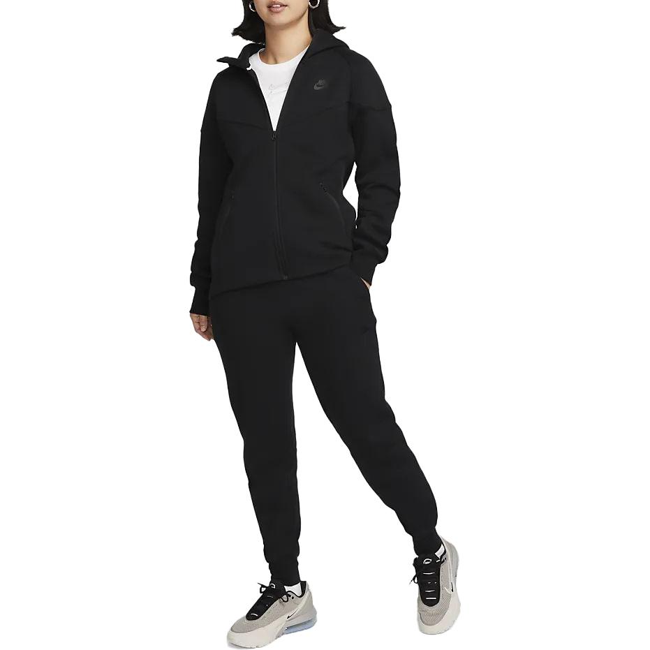 New Nike WINDRUNNER Sportswear Tech Fleece Jacket Women's Black FB8339-010