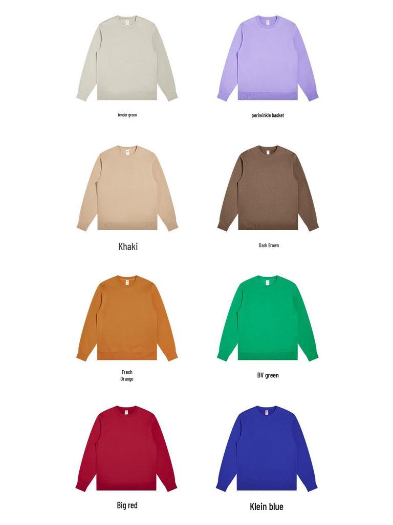 Men's Oversize 400g Velvet Thickened Hoodie, Round Neck, Loose Fit, Plus Size 200 Jin, Winter
