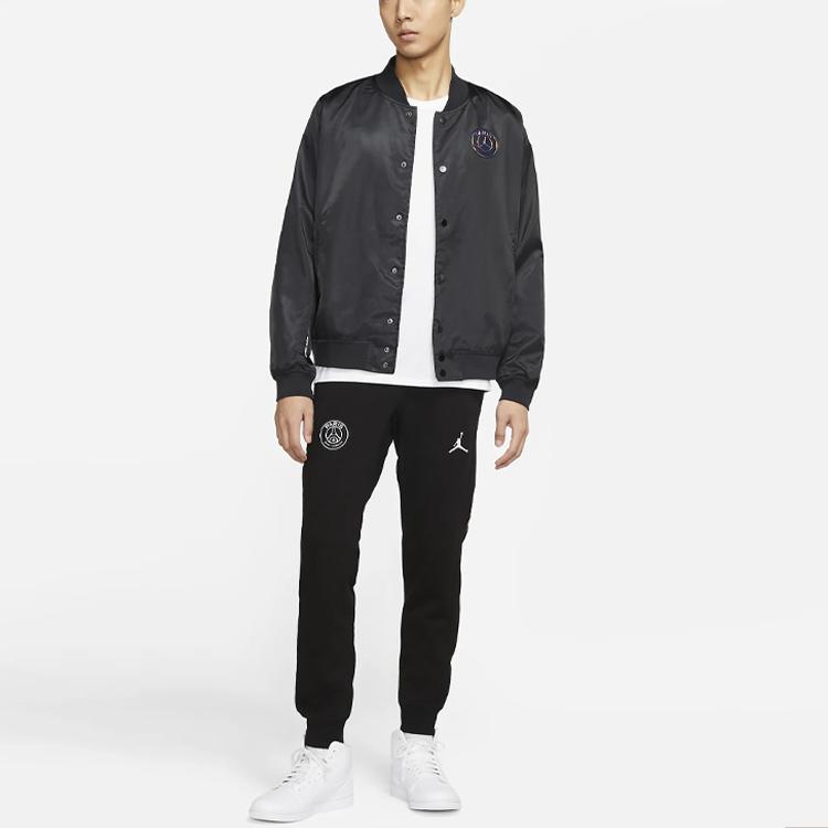 Jordan Paris Saint-Germain Casual Sport Jacket Men Tops Black CV3289-010
