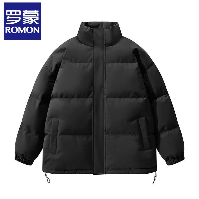 Romon Unisex Stand Collar Padded Jacket