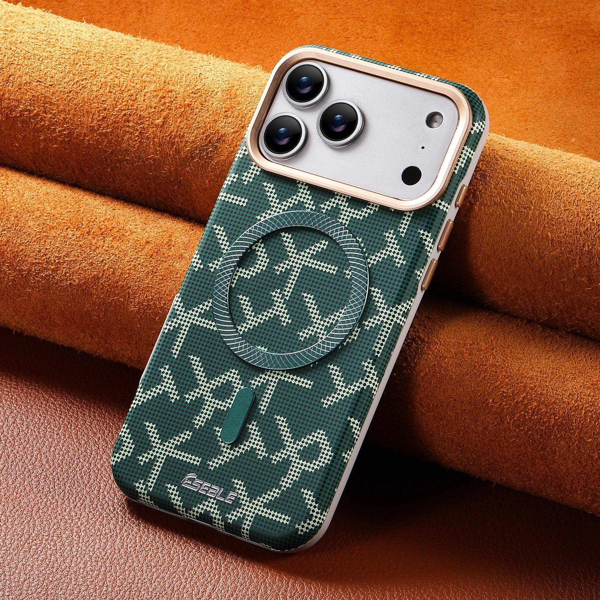 Applicable to iPhone17PROMAX skin-sensitive magnetic mobile phone case Apple 16RTK letter creative advanced sense anti-drop iPhone 17