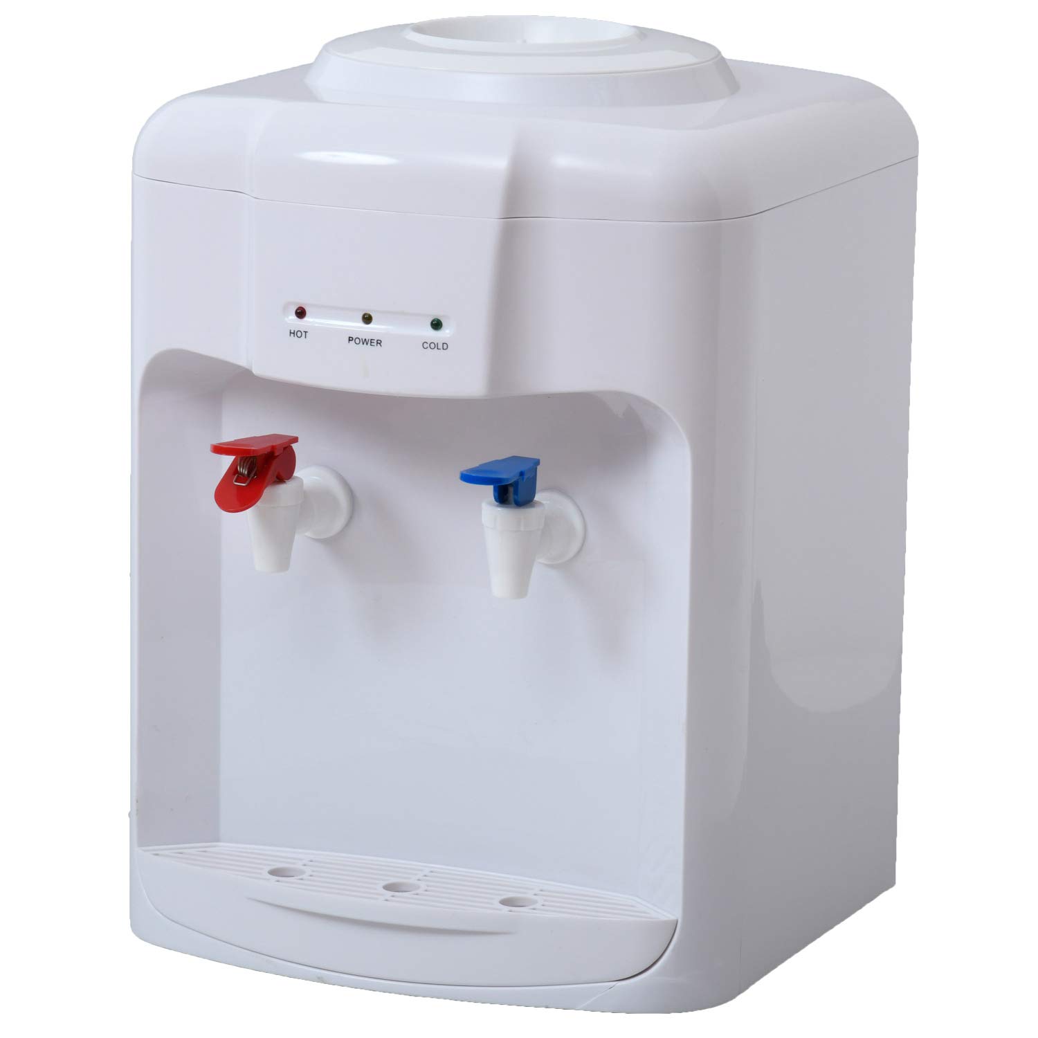 

Настольный кулер для воды 2 л ПЭТ-бутыли Функция холодной воды Функция горячей воды Компактный [Yamazen] (Горячая холодная) (Только для) YWS-2 белый