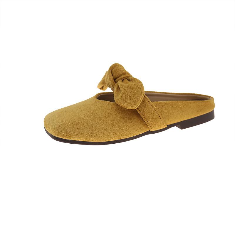 Dámské Baleríny Pantofle Semišové Módní Muly Boty Nové Slingback Sandály 2025Letní Ležérní Muly Žena Skluzavky Zapatos Mujer Mokasíny