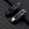 Carbon Fiber Design Car Key Case For Porsche Boxster Cayman Panamera 718 Cayenne 911 Macan Taycan Car Key Protection Cover
