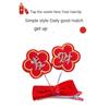 Red Kids' Bangs Clip Fortune Make a Fortune Hair Clip Sudden Wealth Hairpin  Lunar New Year