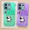 Cartoon Lovely Girly Panda Animals Phone Case for Xiaomi Mi 13T 14T Pro 11 Lite NE 5G Couple Shell Silicone Back TPU Bags Cover