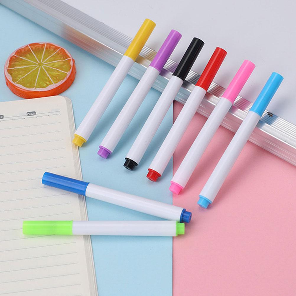 8pcs Dry Erase Marker Planning Whiteboard Markers Painting Colored Markers Erasable Pens for Children Drawing And Writing