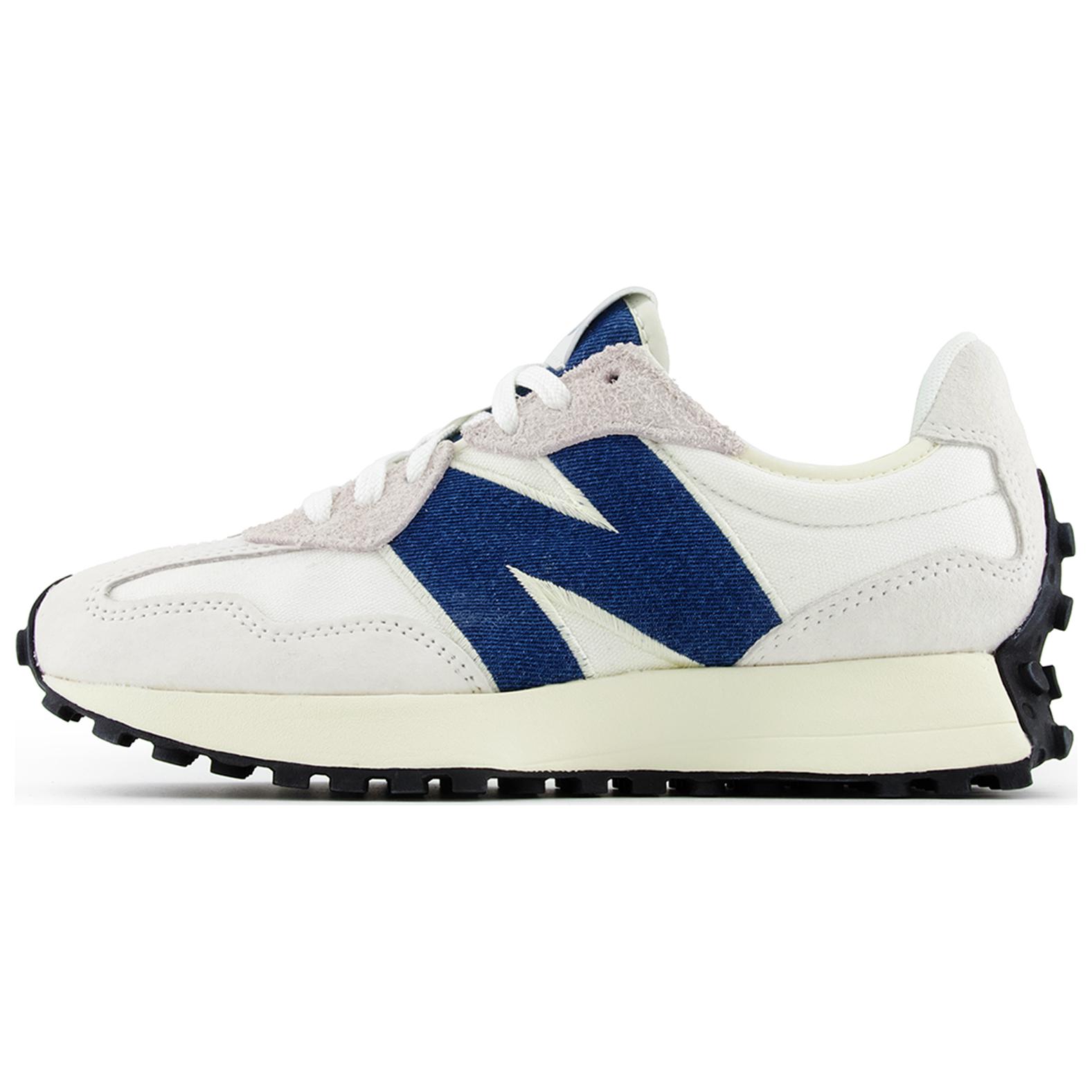 New Balance 327 Beige White Blue Women s WS327JB 36