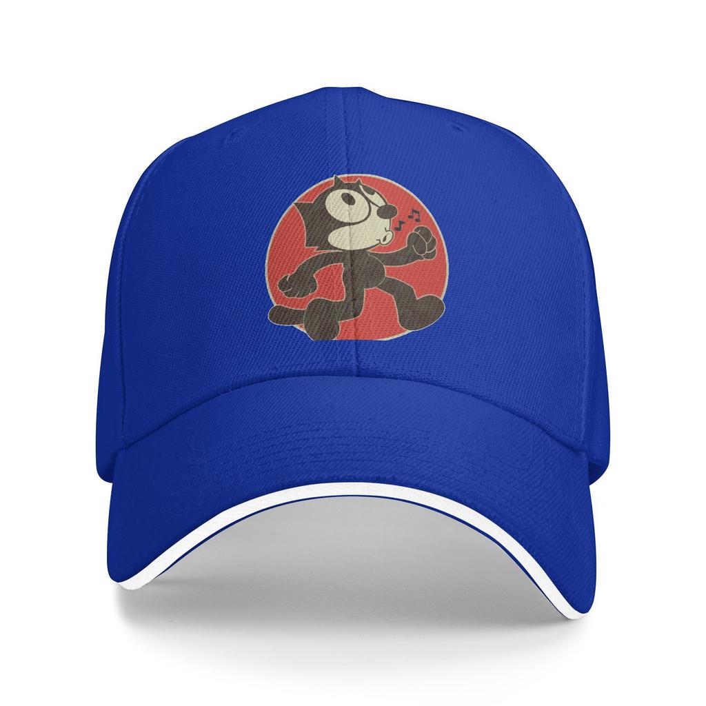 Vintage Felix The Cat Keep Walking  Cap For Unisex Stylish Baseball Cap  Sun Hat Casual Headewear Adjustable Fit