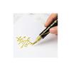 Pentel Brush Pen, Pentel Brush Pen Gold Nib XGFH-X