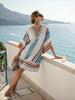 26Y2 Vacation Bikini Blouse Sunscreen Printed Beach Skirt European and American New Models