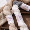 Wool Circle Solid Color Yarn Hand Woven Diy Scarf Hat Sweater Medium Thick Merino Wool Thread Soft And Comfortable Fluffy