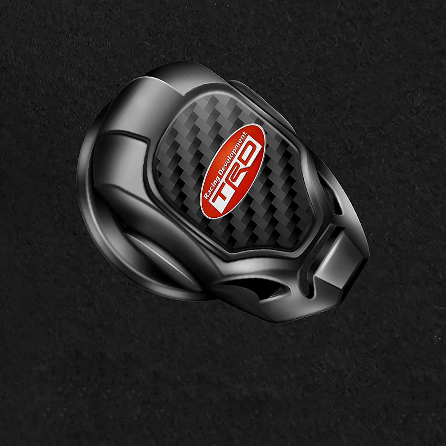 

Engine Push Button Cover TRD Suitable for Car Start Stop Button Switch Decorative Cover чёрный