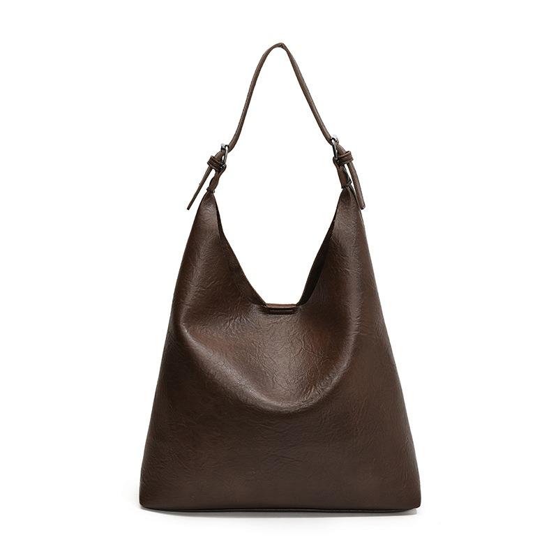 Autumn and Winter Fashion Lazy Style Commuter Tote Bag Simple Large Capacity Women's Bag Shoulder Bag Underarm Bag