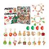 The 24-grid Calendar Arrival Series Of Bracelet Accessories Christmas Surprise Blind-box