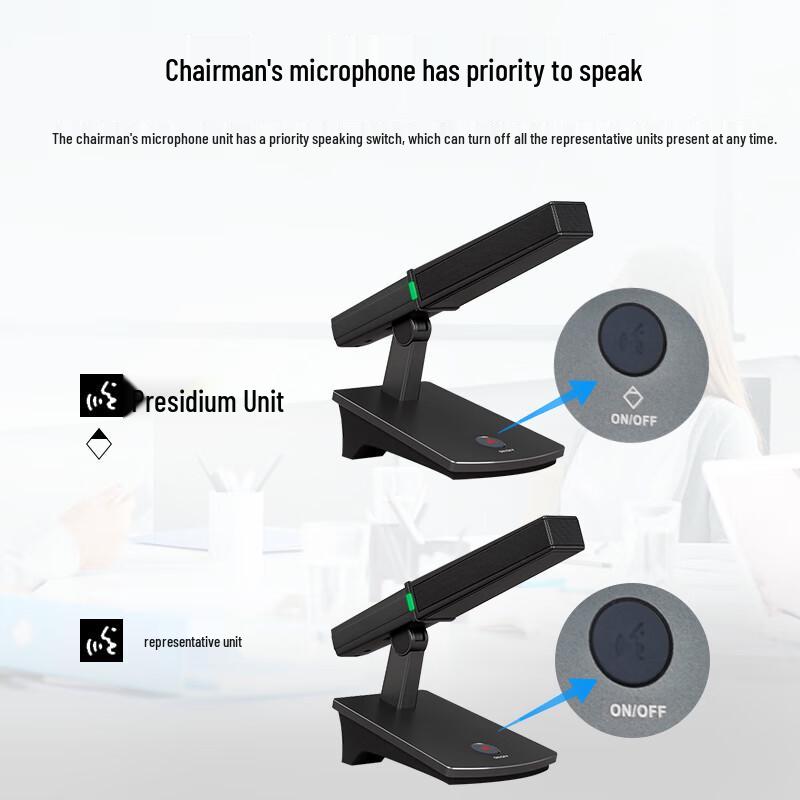 Weishu K-800 Wired Conference Microphone System (CN version)