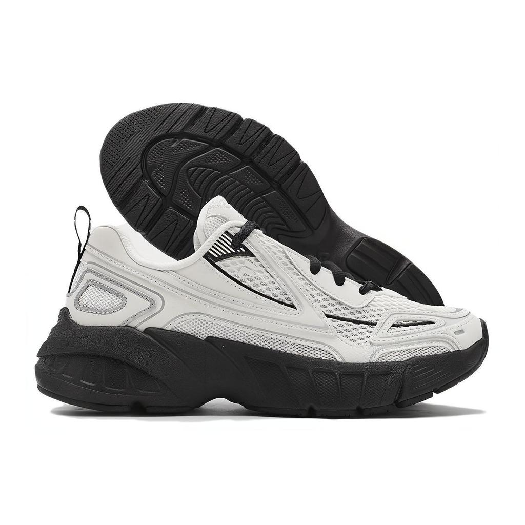 Fila Fusion Cred Navigator Retro Comfortable Fabric Synthetic Leather Low Top Casual Urban Commuting Running Shoes Women Sneaker T12W421601FWB