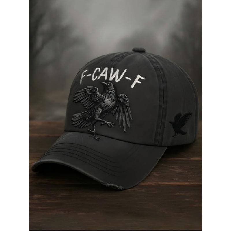 Popular Halloween Pumpkin Spider Digital Printing Baseball Cap, Retro Washed Old Adult Baseball Cap