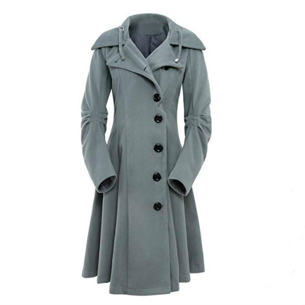 Women's Asymmetrical Hem Double-faced Wool Coat Windbreaker 2025 Direct from Manufacturer