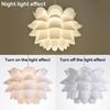 New DIY Lotus Pendant Light Ceiling Lamps Modern North European Style Decoration