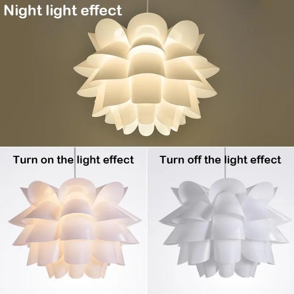 New DIY Lotus Pendant Light Ceiling Lamps Modern North European Style Decoration