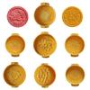 Multifunctional Dessert Moulds Stamping Molds Dessert Pressing Moulds Mungs Bean Cake Molds ABS Texture for Dessert