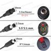 36V 2A Lithium-Batterieladegerät für 42V 2A 10er-Serie Li-Ionen-Akkupack Geräuschloses Ladegerät DC 5.5*2.1MM Stecker 3P GX12 Stecker DC 8MM