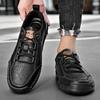 Męskie buty skórzane Ręcznie robione sneakersy Buty codzienne outdoorowe