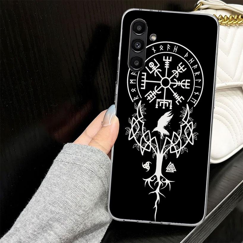 Nordic Norse Case for Samsung A17 A16 A56 A36 A26 A15 A55 A35 A25 A14 A54 A34 A24 Phone Cover A13 A53 A33 A23 A05S A04S