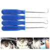 4Pcs Oil Seal Screwdrivers Set Car Auto Vehicle Pick Hooks Group Pull Hook Pick Tire Stone Cleaning Toner Cartridge Powder Tools