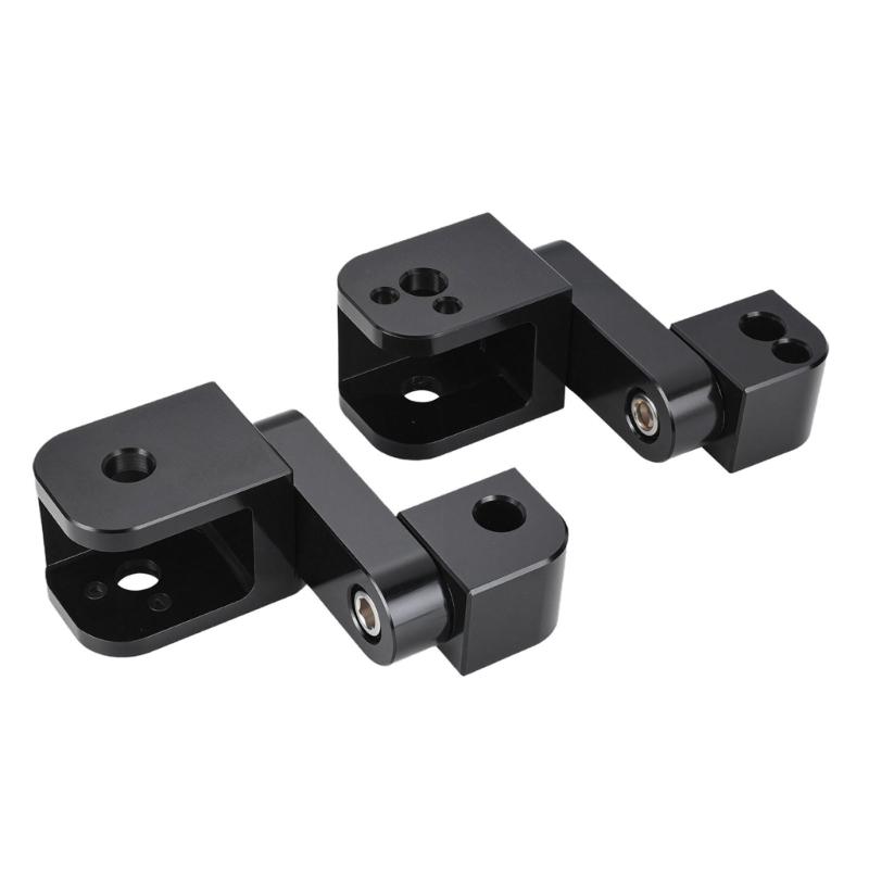 Strong Strength Aluminum Footrest Bracket with Adjustable Angle & Anti Corrosion Coating for MX350 MX650 SX500 Motorcycle