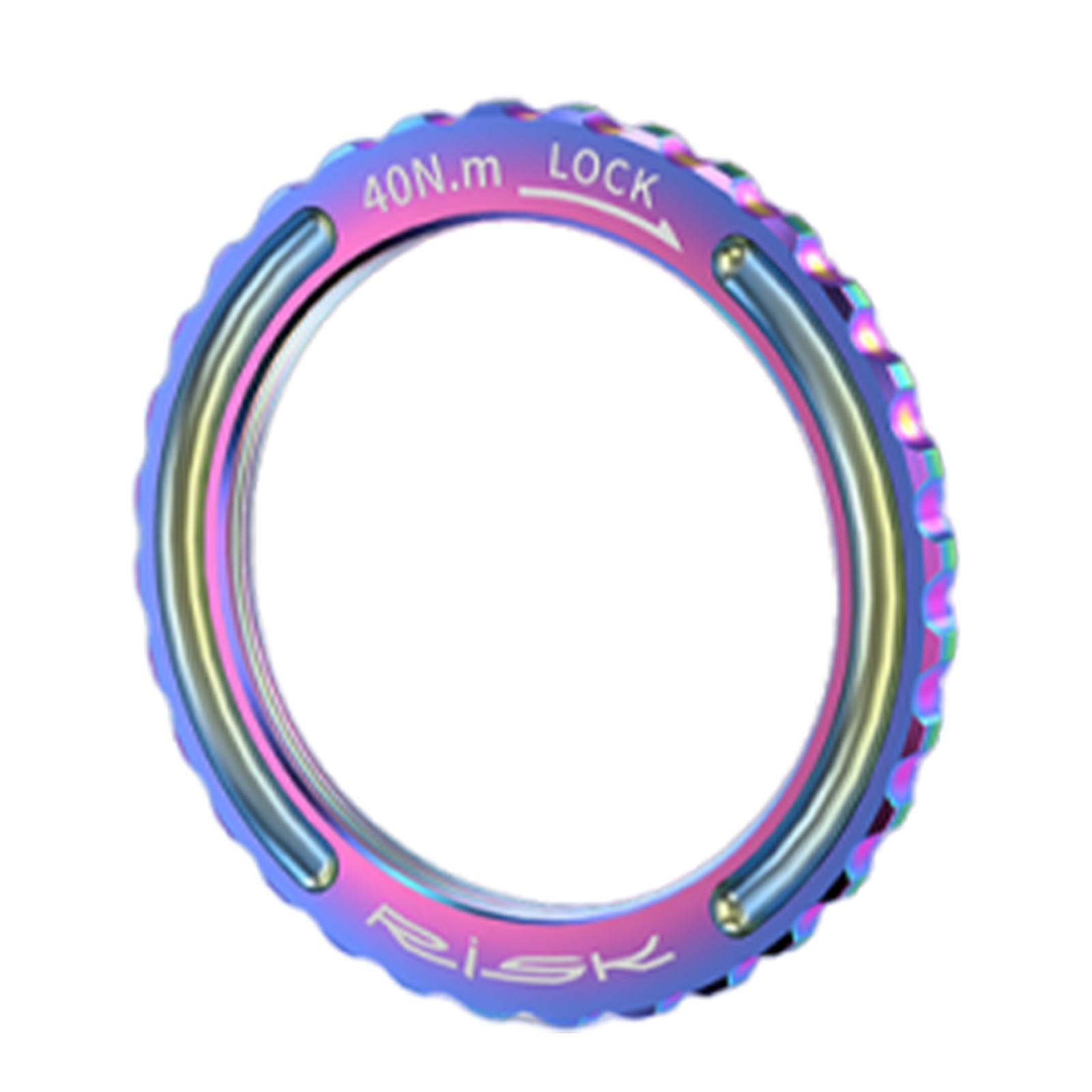 

Titanium Alloy Bicycle Lock Disc Cover Ring Nut Bike Centerlock Lockring for Campagnolo CP Wheelset WTO Bike Accessories різнокольоровий