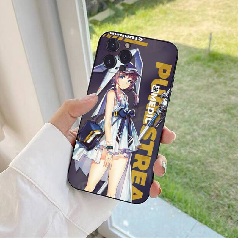 

Чехол для игрового телефона Arknights для iPhone 13 Pro MAX 14 11 12 Mini X XS XR 6 7 8 Plus SE 2020, мягкий чехол из ТПУ 13 Pro Max