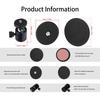 Magnetic Rotating Mount Adapter with 360 Degree Swivels for Action Cameras and Accessories