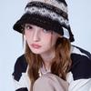 SLEEPYSLIP MARIA BLACK/WHITE BUCKET HAT
