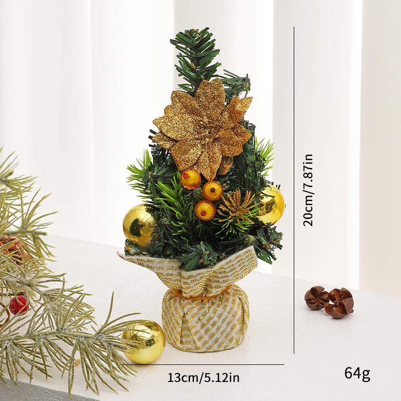 Mini Albero di Natale Articoli Decorativi da Tavolo di Natale Ornamenti per Albero di Natale