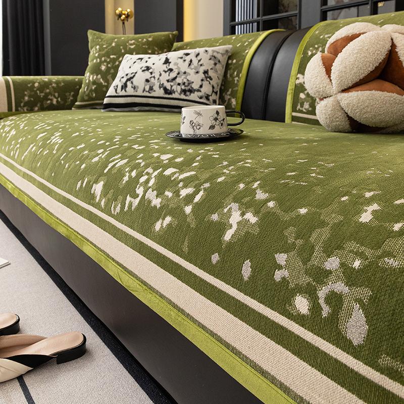 

Универсальная подушка для дивана «Четыре сезона», противоскользящая, многофункциональный чехол для дивана, подушка для сиденья в стиле легкой роскоши, полотенце для спинки, машинная стирка 70 X 70cm