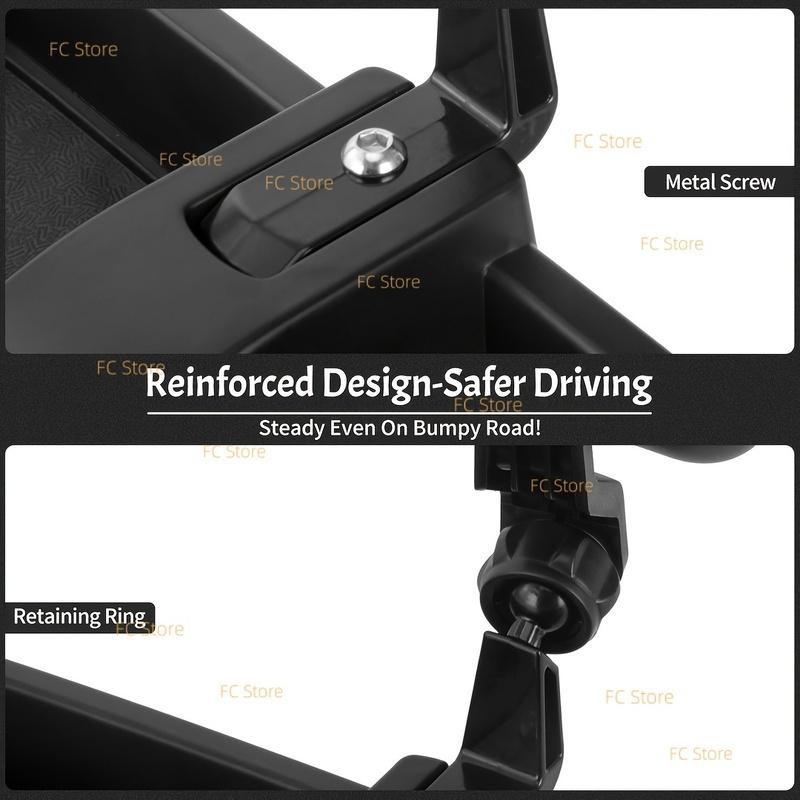 Upgraded Phone Mount for Jeep Wrangler JL JLU & Gladiator JT 2018 2019 2020 2021 2022 2023 , Multi-Mount Phone Holder Dash Tray