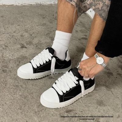 StockNumeris Canvas Skate Shoes: Men's Low-Cut Lace-Up, Women's Plus Size Casual Sneakers