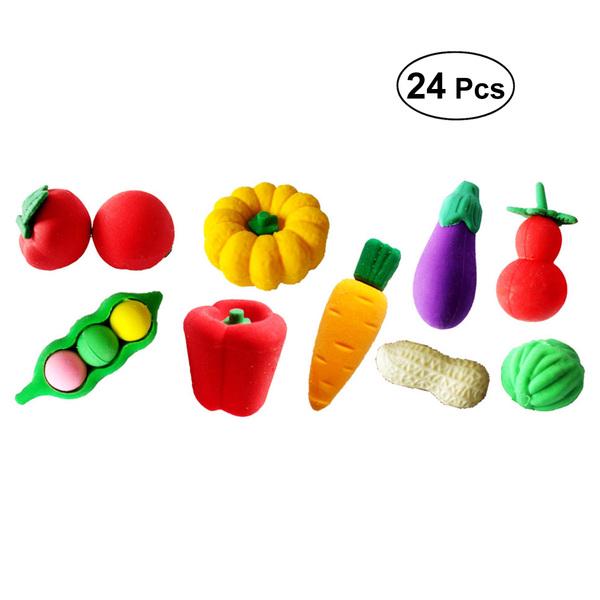 5pcs 1//12 Dollhouse Miniature Food Vegetable Kitchen Radish Play House Food LF