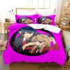 Anime TIGER×DRAGON Toradora Bedding Set Duvet Cover Bed Set Quilt Cover Pillowcase Comforter King Queen Size Boys Adult Bedding