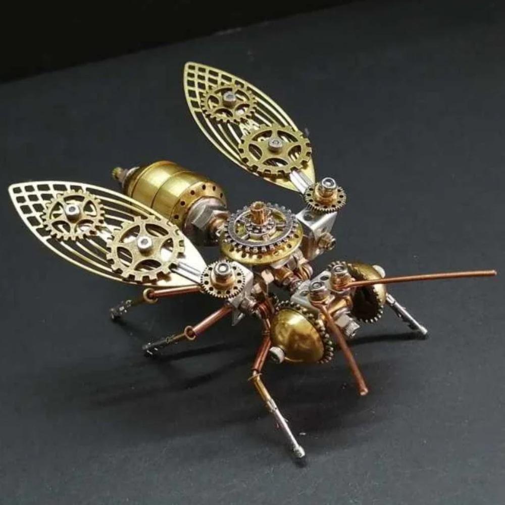 DIY 3D-Puzzle Biene Steampunk Mechanische Insekten Metallmontage Spinne / Skorpion / Ameise Modellbausätze Ornamente Modelle zum Zusammenbauen Spielzeug
