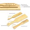 Heart-Shaped Bamboo Hand Clappers: Erotic Flirting & Whipping Tools