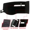 INUBOXES Dashboard Cover Mat Pad Carpet Custom Fits Cadillac Escalade No Dash Speaker Protector Sunshield Non-Slip 2007-2014, Cutouts, (Black Trim)