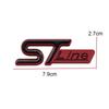 For  ST LINE Logo Front Grill Emblem Badge Car Rear Trunk Sticker Decals Focus Kuga Fiesta Mondeo ESCAPE Ecoboost