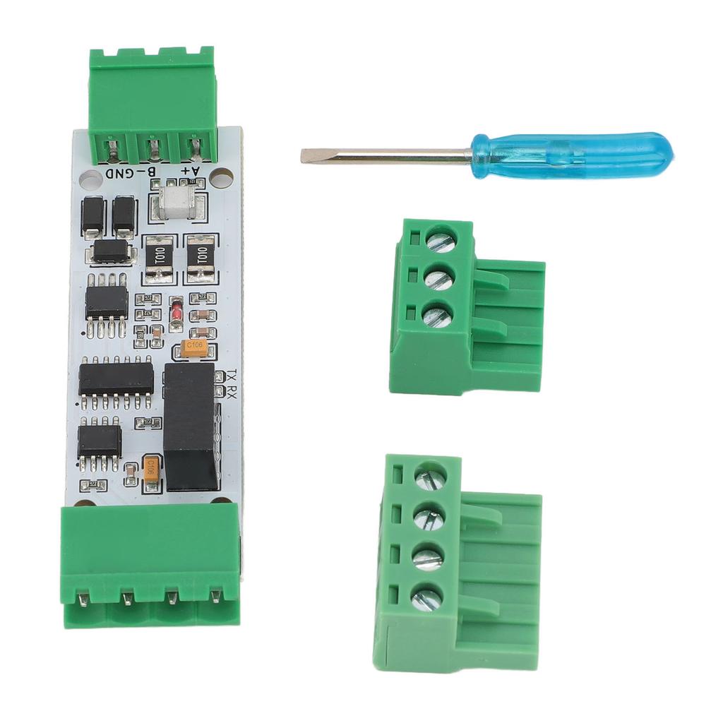 TTL to RS485 Converter Module 5V Industrial Serial Port UART to 485 Adapter Module On Board TVS with Indicator Light